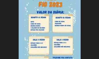 Imagem: Aluguel FIG - Festivel de inverno 2023