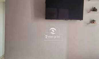 Imagem 3: Apartamento com 2 dormitórios para alugar, 56 m² por R$ 3.108,00/mês - Campestre - Santo A