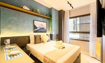 Imagem 4: Studio La Casa Pássaros e Flores, flat disponível para locação contendo 21m² e 01 dormitór