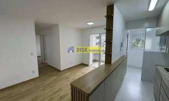 Imagem 3: Apartamento com 2 dormitórios para alugar, 54 m² por R$ 3.411,33/mês - Centro - São Bernar