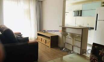 Imagem 2: Lindo apartamento MOBILIADO E EQUIPADO. 2 quartos (1 suíte), 2 vagas e pátio