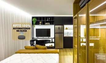 Imagem 2: Apartamento com 1 dormitório para alugar, 24 m² por R$ 3.074,47/mês - Victor Konder - Blum