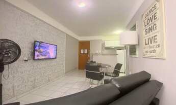 Imagem 6: Apartamento mobiliado c/ 2 quartos à venda em Ponta Negra com vista p/ o mar