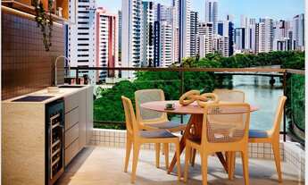 Imagem 7: Apartamento para venda possui 127 metros quadrados com 4 quartos em Madalena - Recife - PE