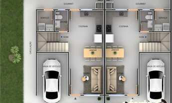 Imagem 6: Casa à venda com 3 dormitórios em Boqueirão, Araucária cod:845