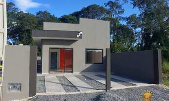 Imagem 3: Casa nova a 600 metros da praia com 3 dormitórios à venda, 70 m² por R$ 400.000 - Balneári