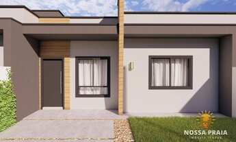 Imagem 1: LANÇAMENTO! Casa alto padrão a 450 metros da praia! 64 m² por R$ 350.000 - Jardim Perola d