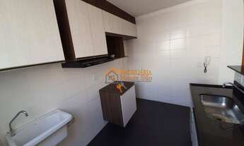 Imagem 3: Apartamento com 2 dormitórios para alugar, 44 m² por R$ 1.190,00/mês - Água Chata - Guarul