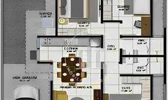 Imagem 3: Casa com 3 dormitórios à venda, 80 m² por R$ 525.000,00 - Forquilhas - São José/SC