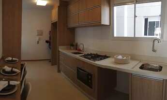 Imagem 4: Apto em Nova Palhoça com sacada e churrasqueira