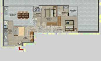 Imagem 11: Residencial Maximus com 2 ou 3 com Área de Lazer na Praia do Morro