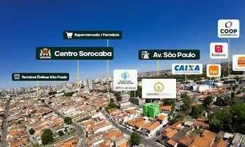 Imagem 3: Apartamento com 2 dormitórios à venda, 59 m² por R$ 270.000,00 - Vila Hortência - Sorocaba