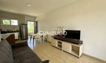 Imagem 3: Apartamento com 1 dormitório para alugar, 53m² por R$ 2.600 - Cumbuco - Caucaia/CE