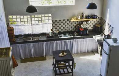 Imagem 6: Alugo chácara pequena, 4 qt, mezanino, perto de tudo em condomínio rural, córrego perto