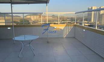 Imagem 2: Cobertura para Venda em Santos, Estuário, 2 dormitórios, 2 suítes, 4 banheiros, 1 vaga