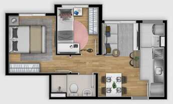 Imagem 2: Apartamento à venda com 2 dormitórios em Vila tolstoi, São paulo cod:AP0481_RRX