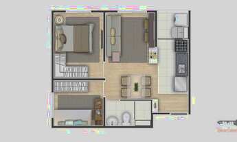 Imagem 3: Apartamento à venda com 2 dormitórios em Cidade mãe do céu, São paulo cod:AP0108_RRX