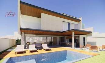 Imagem 2: Casa com 4 dormitórios à venda, 390 m² por R$ 4.220.000,00 - Condomínio Villa Dos Pinheiro