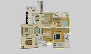 Imagem 2: Apartamento para venda tem 156 metros com 4 suítes no Parque Tropical em Pituaçu - Salvado