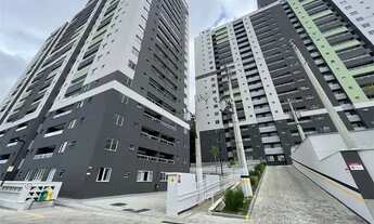 Imagem 4: Apartamento de dois quartos no condomínio Upside Clube, no Cascatinha, com área de lazer m