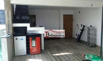 Imagem 4: Cobertura com 2 dormitórios para alugar, 198 m² por R$ 7.912,00/mês - Campestre - Santo An