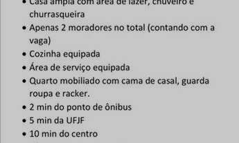 Imagem 4: Vaga de quarto feminina