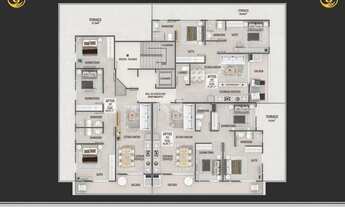 Imagem 2: Apartamento com 2 quartos/dormitórios no bairro Palmas, em Governador Celso Ramos - SC