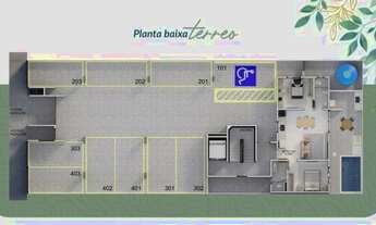 Imagem 6: Aptos de 02 e 03 quartos, prédio c/ elevador e área de lazer, nos Bancários