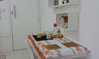 Imagem 3: Ótima kitnet mobiliada por temporada, super aconchegante, conta com uma sala, quarto, banh