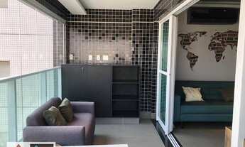 Imagem 4: Apartamento com 1 dormitório para alugar, 55 m² por R$ 3.600,00/mês - Tatuapé - São Paulo