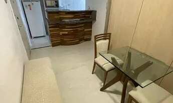 Imagem 3: SALA LIVING DIVIDIDO E MOBILIADO NO BAIRRO APARECIDA - SANTOS/SP