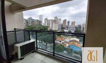 Imagem 4: Apartamento com 1 dormitório, sendo suíte, para alugar, 35 m² por R$ 4.725/mês - Vila Mada