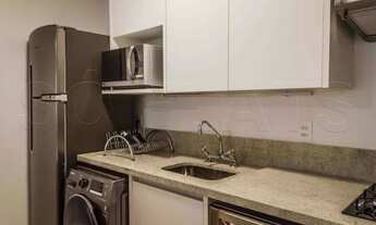 Imagem 4: Residencial Pamplona, a duas quadras da Av. Paulista, portaria blindada e adaptada para de