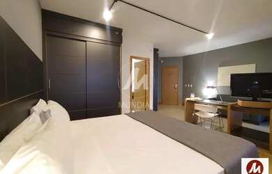 Imagem 3: Apartamento (flat) 1 dormitórios/suite, portaria 24hs, lazer, espaço gourmet, salão de fes