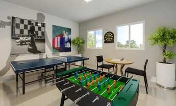 Imagem 4: NOVIDADE NO CALHAU! APARTAMENTO DE DOIS QUARTOS COM SUÍTE.VARANDA GOUMERT.ÁREA DE LAZER CO