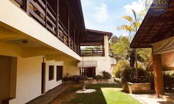 Imagem 2: Casa com 4 dormitórios para alugar, 856 m² por R$ 12.650,00/mês - Condomínio Zuleika Jabou