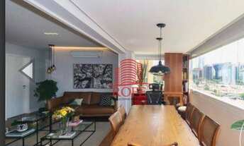 Imagem 3: Apartamento com 3 dormitórios para alugar, 130 m² por R$ 12.141,00/mês - Brooklin - São Pa