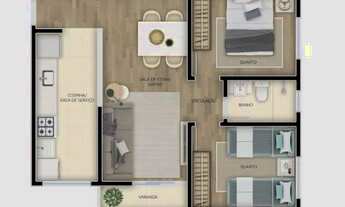 Imagem 5: Apartamento com 2 dormitórios à venda em Betim