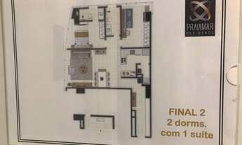 Imagem 7: Apartamento com 1 dormitório para alugar, 95 m² por R$ 8.000/mês - Aparecida - Santos/SP