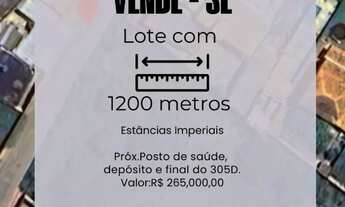 Imagem 2: LOTE DE 25 x 50m - PRATICAMENTE PLANO - ESTÂNCIA IMPERIAIS - CONTAGEM