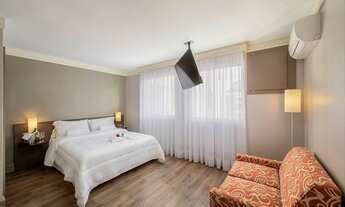 Imagem 5: Flat para venda possui 26 metros quadrados com 1 quarto