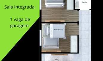 Imagem: Apartamento à venda com 2 dormitórios
