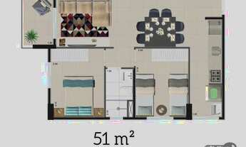 Imagem 2: Apartamento à venda com 2 dormitórios em Vila carrão, São paulo cod:AP0240_RRX