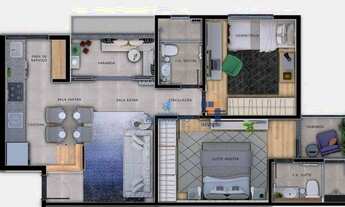 Imagem 3: Apartamento com 2 dormitórios à venda, 62 m² por R$ 840.000 - Santa Efigênia - Belo Horizo