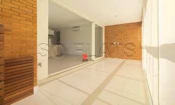 Imagem 6: Flat no Leopoldo 695 na região central do Itaim Bibi disponível para locação contendo 2 do