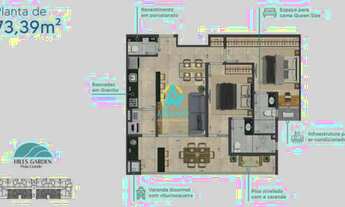 Imagem 7: Lançamentos de apartamentos na praia mais desejada da cidade, com uma vista de mirante, Pr