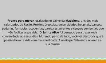 Imagem 5: LINDO APARTAMENTO DE 2 QTS,1 SUITE, VARANDA, NO BAIRRO DA MADALENA, PRONTO PARA MORAR