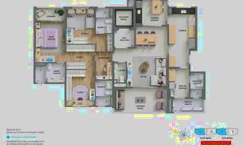 Imagem 2: Vila Ema - apartamento 149 metros com 3 quartos (suítes