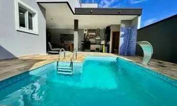 Imagem 2: SOBRADO NOVO DE ALTO PADRÃO ARQUITETURA PASSERI 4 SUÍTES | ÁREA GOURMET COM PISCINA