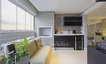 Imagem 6: Apartamento mobiliado com varanda integrada no Brooklin